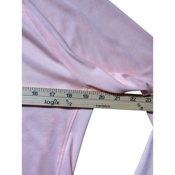 Under Armour HeatGear 1/4 Zip Pullover Women’s Large Pink Long Sleeve Top - Picture 9 of 9